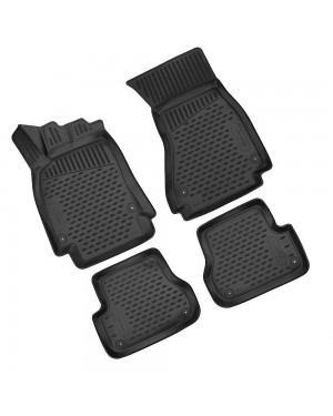 3D Patosnice AUDI A6 (C7), 2011-2018, sedan/bez fioke ispod sedišta, set 4 kom.